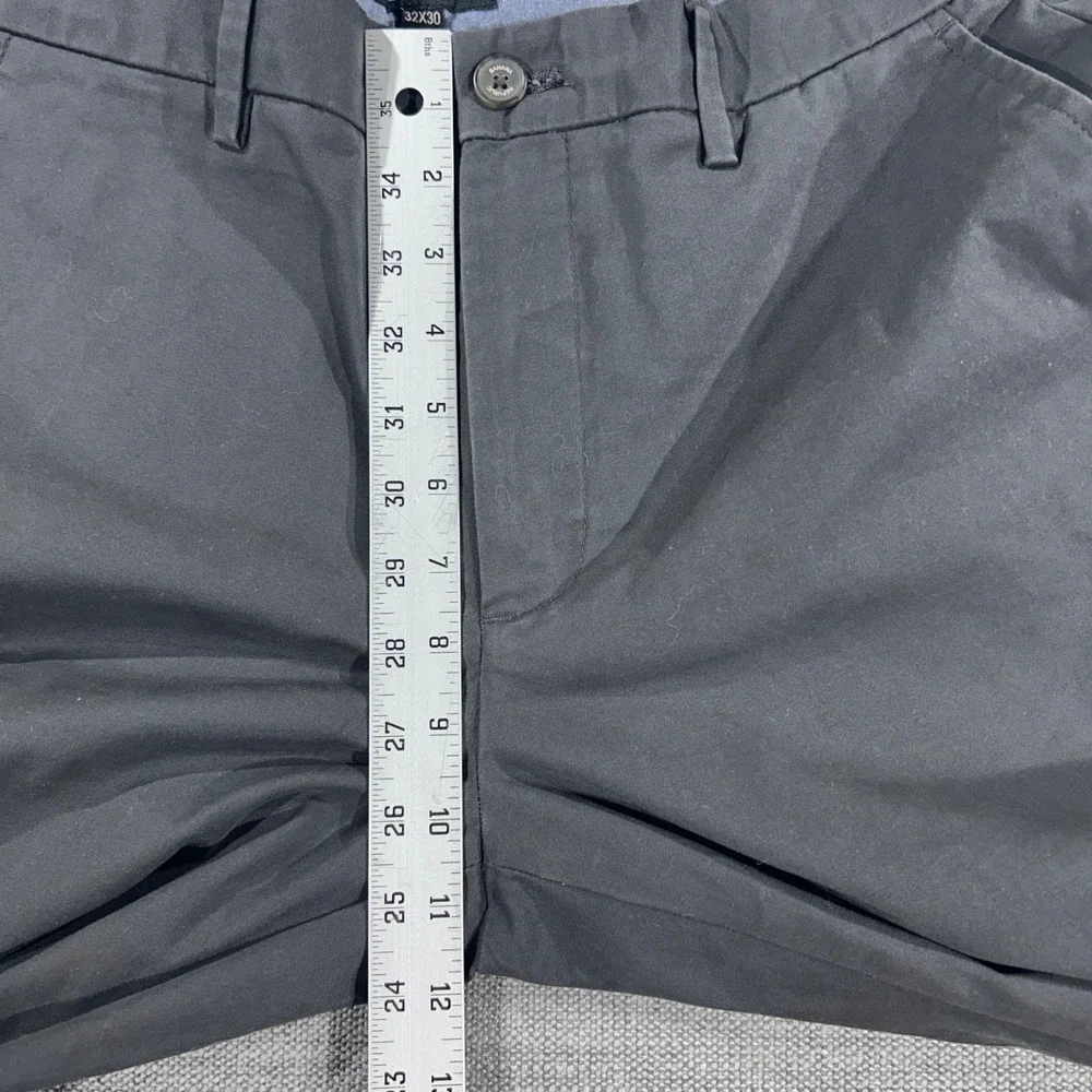 Banana Republic Mason Chino Mens 33x30 Grey Excellent Athletic Tapered Pants